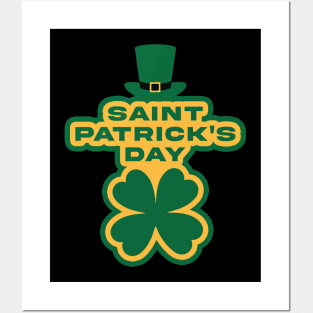 SAINT PATRICKS DAY SHAMROCK! Posters and Art